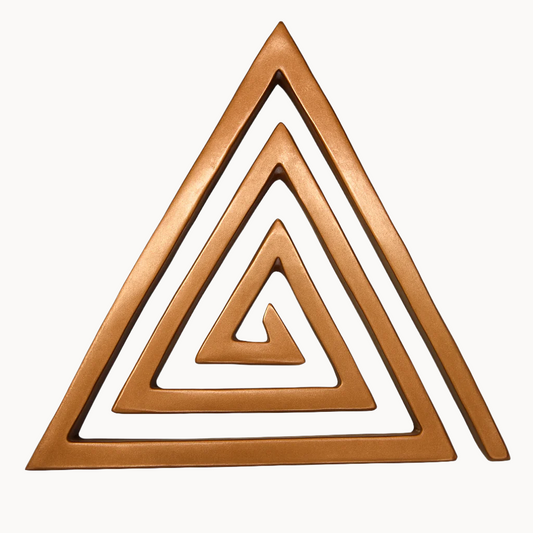 Copper Triangle Helix