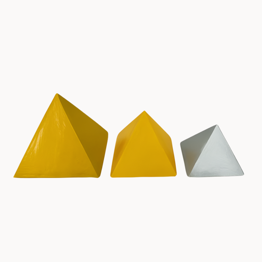 Lead Pyramid Set of 3